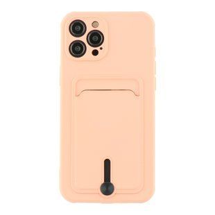 Чехол TPU Colorfull Pocket Card для iPhone 12 Pro Max Pink Sand 2020000359159 фото