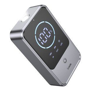 Автомобильное Пусковое Устройство Hoco QS7/Power Bank(10000mAh) Серый 6942007662840 фото