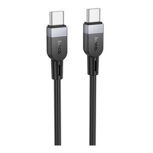 USB Hoco X109 Silicone Type-C to Type-C 60W 2m Черный 6942007636322 фото