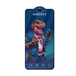 Захисне скло ARMOREX 5D High-Alum AntiDust for iPhone 12/12 Pro Чорний 2020000385318 фото