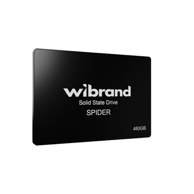 SSD Wibrand Spider 480GB 2.5" 7mm SATAIII Standard (WI2.5SSD/SP480GBST) 50885 фото