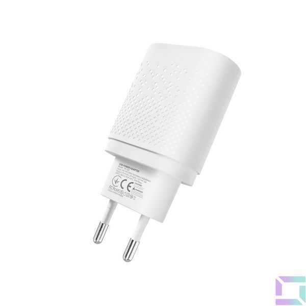 Сетевое Зарядное Устройство YOKI Led Series YK-QC 3.0 18W Белый 6902013731350 фото