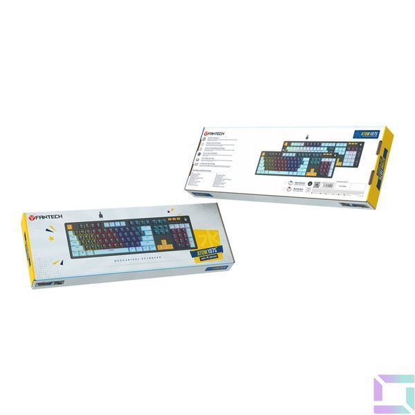 Клавіатура Ігрова FANTECH ATOM107S MK893S MIZU Red Switch Blue 6977052250155 фото