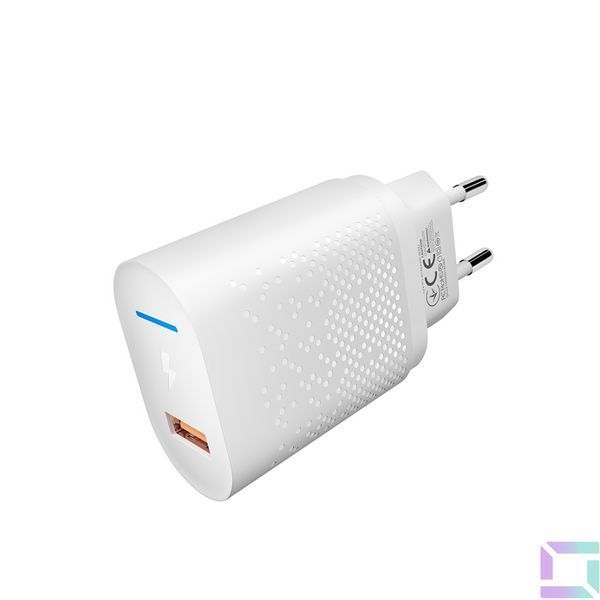 Сетевое Зарядное Устройство YOKI Led Series YK-QC 3.0 18W Белый 6902013731350 фото