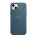 Чохол FineWoven Case with MagSafe для iPhone 15 Pacific Blue 2020000374602 фото 1