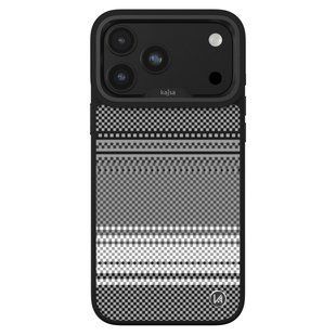 Чохол Kajsa Resort Collection Gradient Stripe with MagSafe для iPhone 18 Pro Carbon Black O-Ring 4894505315433 фото