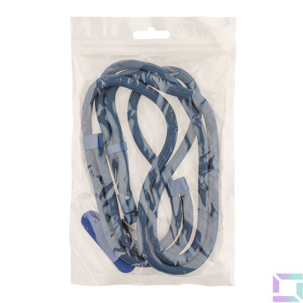 Шнурок для чохла з карабіном 120см Dark blue 2020000518327 фото