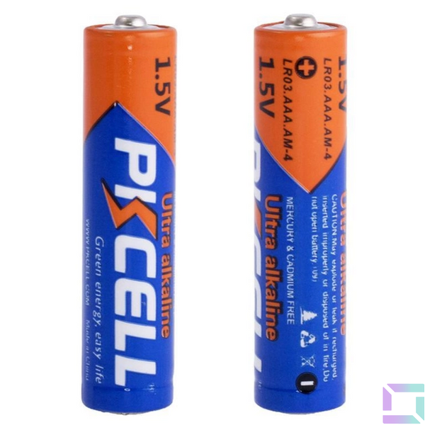 Батарейка щелочная PKCELL 1.5V AAA/LR03, 2 штуки в блистере (PC/LR03-2B) Характеристики ААА 6942449511911 фото