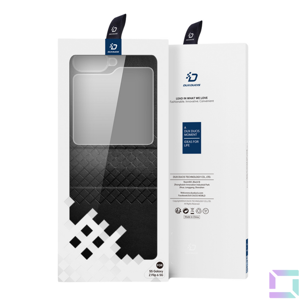 Чохол Dux Ducis Bril для Samsung Flip 6 5G (F741) Black 2020000419884 фото