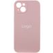 Чохол Silicone Case Full Size with Frame для iPhone 14 Колір 81.Chalk Pink 2020000349082 фото