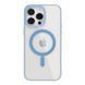 Чохол TPU Color with Magsafe для iPhone 12 Pro Max Light Blue 2020000326243 фото 1