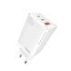 Сетевое Зарядное Устройство YOKI Led Series YK-65 GaN Ultra PD 65W Белый 6902013230464 фото 1