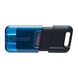 USB Flash Drive 3.2 Kingston DT 80M 256Gb Type C Цвет Черный/Голубой 740617330557 фото 4