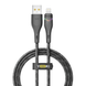 USB YOKI RGB YK-RG24 Lightning 2.4A 1.2m Цвет Черный 6907858579655 фото 1