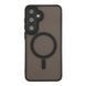 Чехол TPU+PC Magnetic Matte Camera Lens with Magsafe для Samsung Galaxy S24+ 5G (S926) Black 2020000437239 фото 1