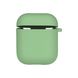 Чехол Silicone Case with microfibra для Airpods 1/2 Цвет 21.Sea blue 2020000367901 фото 18