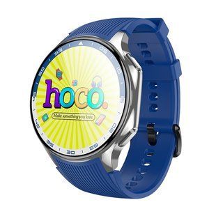 Смарт Годинник Hoco Y24 Smart sports watch(call version) Срібний 6942007641012 фото
