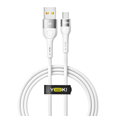 USB YOKI EXTRA YK-EX11 Micro 3A 1.2m Цвет Белый 6907858579006 фото