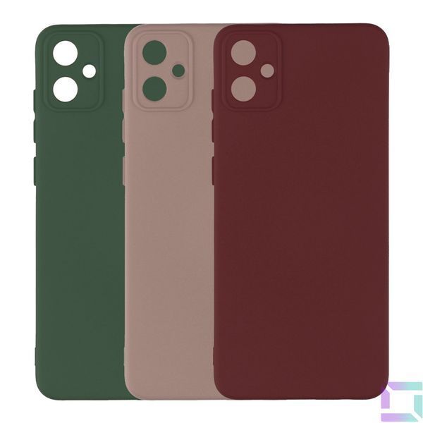 Чохол Silicone Cover Full Camera (A) для Samsung Galaxy A05 (A055) 08.Dark Blue 2020000379591 фото