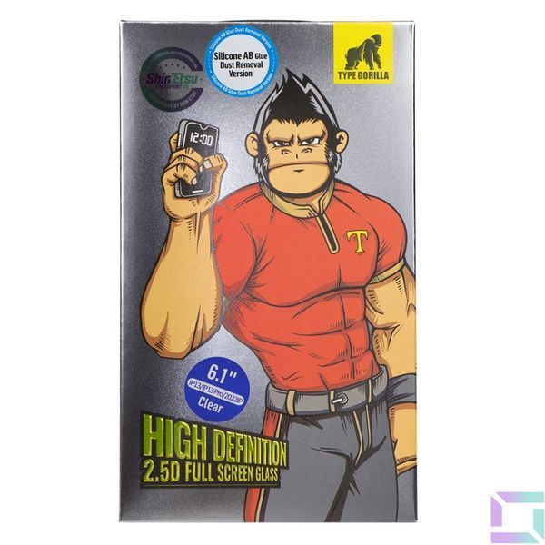 Защитное Стекло Type Gorilla 0.26 мм 2.5D HD NPT1 для iPhone 13/13 Pro/14/16e Прозрачный 6934663701117 фото