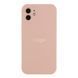 Чохол Silicone Case Full Size with Frame для iPhone 12 М'ята упаковка 19.Pink Sand 2020000522102 фото 1