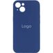 Чохол Silicone Case Full Size with Frame для iPhone 14 Колір 70.Deep Navy 2020000349105 фото