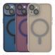 Чохол TPU+PC Magnetic Matte Camera Lens with Magsafe для iPhone 14 Black 2020000437932 фото 2