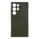 Чохол Silicone Cover Full Camera (A) для Samsung Galaxy S24 Ultra 5G (S928) 71.Dark Green 2020000394662 фото