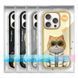 Чехол TPU+PC Nimmy 3D with Metal Buttons для iPhone 16 Pro Bear Grey 6971080319495 фото 3