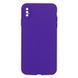 Чехол Silicone Case Full Camera no logo для iPhone Xs Max 34.Purple 2020000294108 фото