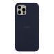Чехол Silicone Case Full Size (AA) для iPhone 12/12 Pro 08.Dark Blue 2020000236146 фото