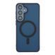 Чехол TPU+PC Magnetic Matte Camera Lens with Magsafe для Samsung Galaxy S24+ 5G (S926) Dark Blue 2020000437222 фото