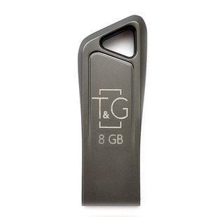 USB флеш-накопичувач T&G 8gb Metal 114 Чорний 4711472585068 фото