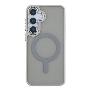 Чехол TPU+PC Space Magnetic Color with Magsafe для Samsung Galaxy S24 FE 5G (S721) Grey 2020000436898 фото