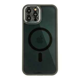Чохол TPU+PC+Metal Calais with MagSafe для iPhone 12 Pro Black 2020000406129 фото