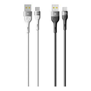 Кабель USB Ridea RC-XS51 X-Silicone Type-C 3A 1.2m Бiлий 6908014700135 фото