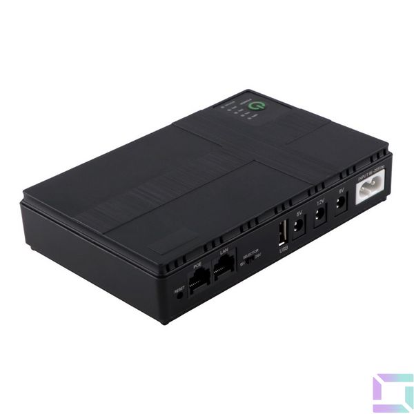 Источник Бесперебойного Питания UPS DC1018P USB, DC, 5V+9V+12V (10400mAh) Цвет Черный 2020000426844 фото