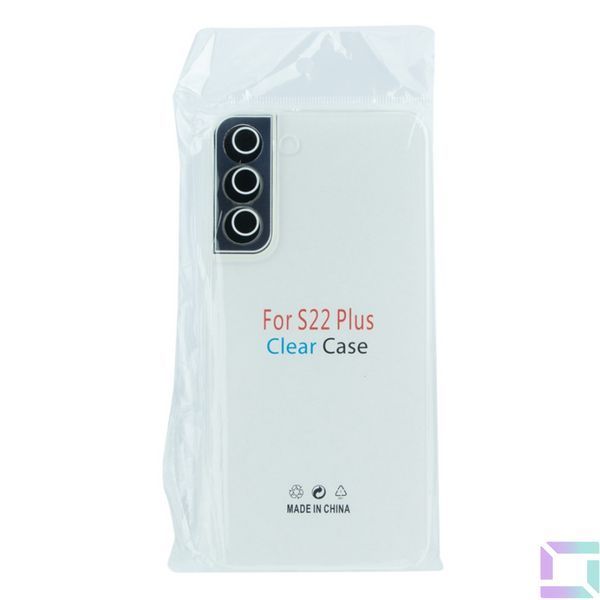 Чехол TPU Virgin Full Camera для Samsung Galaxy S22+ 5G (S906) Transparent 2020000323877 фото