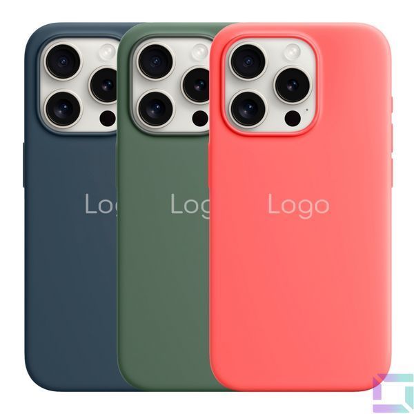 Чохол Silicone Case with MagSafe для iPhone 15 Pro Orange Sorbet 2020000370550 фото
