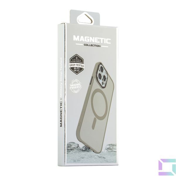 Чехол TPU+PC Space Magnetic Color with Magsafe для Samsung Galaxy S24 FE 5G (S721) Grey 2020000436898 фото