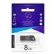 USB Flash Drive T&G 8gb Metal 114 Черный 4711472585068 фото 2