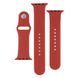 Ремешок для Apple Watch Band Silicone Two-Piece 42/44/45/49 mm Мятая упаковка 25.Camelia 2020000481348 фото