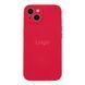 Чехол Silicone Case Full Size with Frame для iPhone 13 37.Rose Red 2020000349846 фото