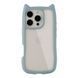 Чохол TPU+PC Cat Ears Case для iPhone 16 Pro Max Blue 2020000470892 фото