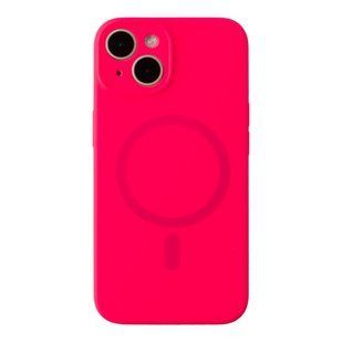 Чохол Glow Silicone Case Full Camera with Magsafe для iPhone 13 Hot pink 2020000457206 фото