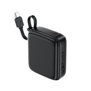 Power Bank AceFast M15 PD20W with cable Type-C, 10000mAh Черный 6974316283973 фото