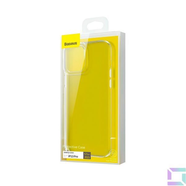 Чохол Baseus Simple Case для iPhone 13 Pro ARAJ000102 Transparent 6932172601256 фото