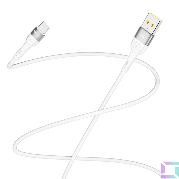 USB YOKI EXTRA YK-EX11 Type-C 3A 1.2m Белый 6907858579020 фото