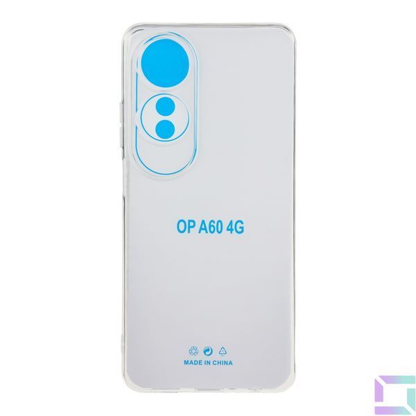 Чохол TPU Virgin Full Camera Oppo A60 4G Transparent 2020000452041 фото