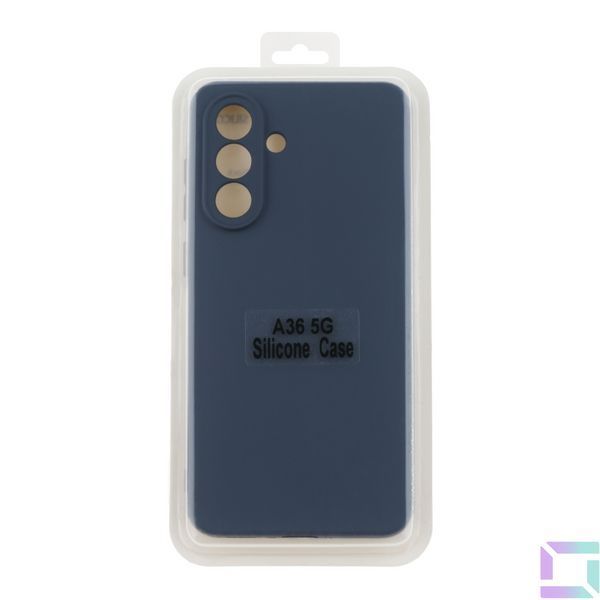 Чохол Silicone Cover Full Camera (A) для Samsung Galaxy A36 5G (A366) 08.Dark Blue 2020000439615 фото